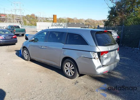 2016 Honda Odyssey Ex-L z USA, uszkodzony, nr VIN 5FNRL5H65GB091878
